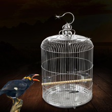 Bird supplies stainless steel round bird cage Starling parrot thrush bird cage ZP01031021