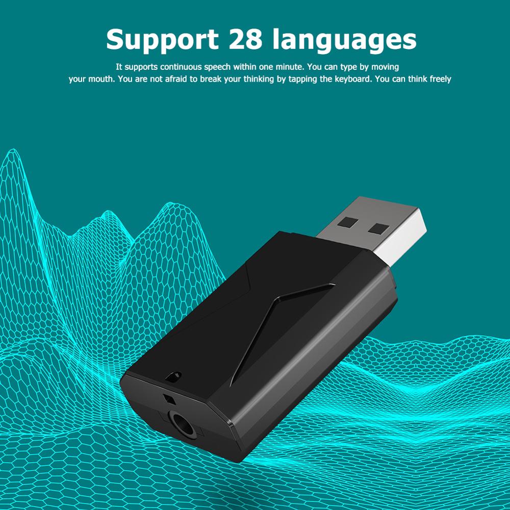 Durable USB AI Smart Voice Translator Speech Recognition Recording to Text Language Translation 28 Language Real-time Supply