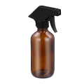 250ml Empty Brown Glass Spray Bottles Portable Refillable Container Durable Trigger Sprayer for Essential Oils