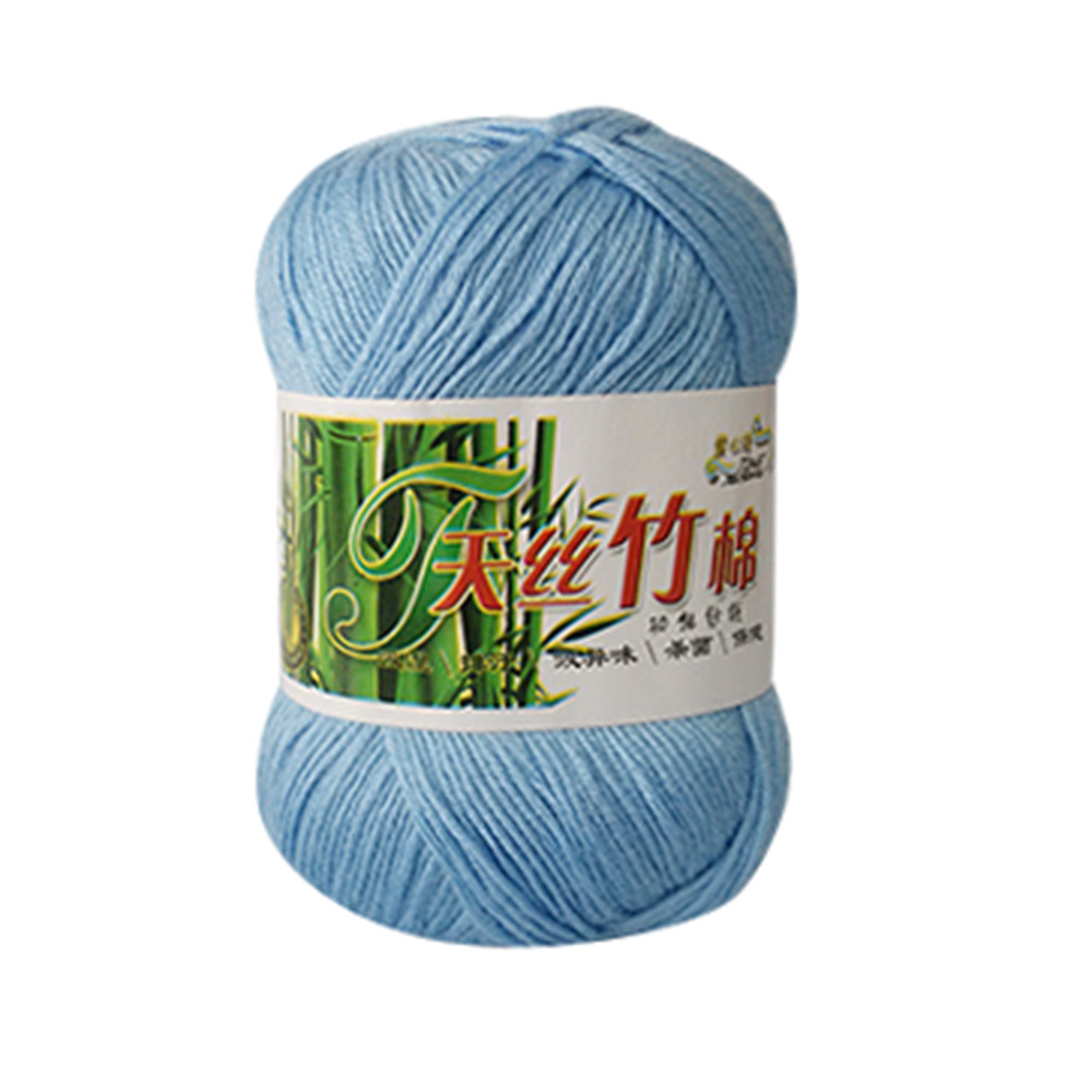 30# Bamboo Cotton Yarn New Fashion Warm Soft Natural Knitting Crochet Mesh Wool House Women Handmade Knitting Yarn