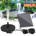 200L/H Mini Solar Powered Submersible Fountain Pump Watering Garden Supplies Pond Fish Tank Submersible Water Pump