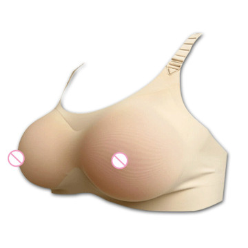 Silicone Fake Breasts Crossdresser Silicone Breast Form Chest Prosthesis Fake Boobs for Male Female Bra with Silicone Breat Form