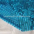 Fashion Brass/Aluminum Alloy Metallic Colth Sequin Fabric Metal Mesh For decorating