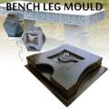 Cement mold plastic molds Garden outdoor Chair Furniture Legs foot concrete Chair seat Bird pattern Decorative plaster mold