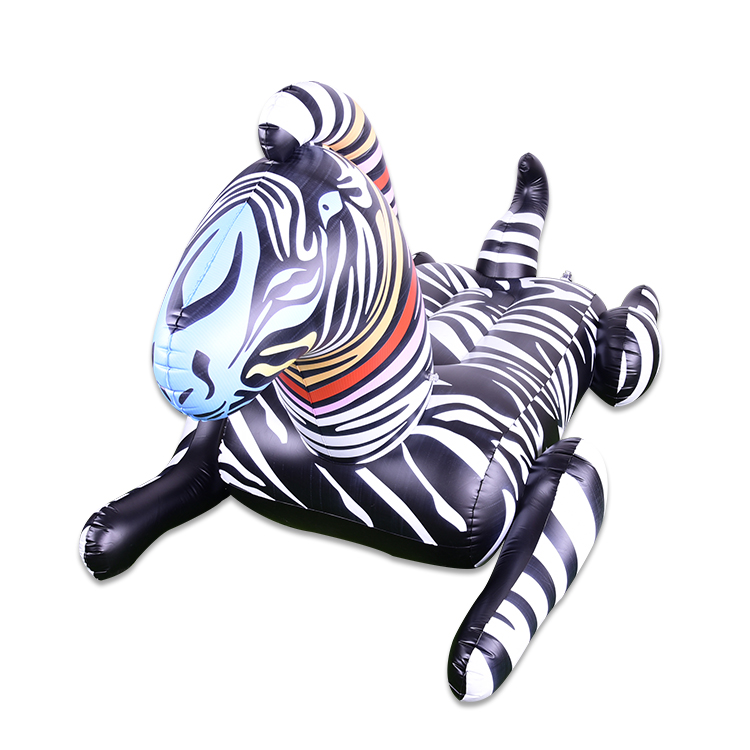 Zebra-shaped Inflatable pool float