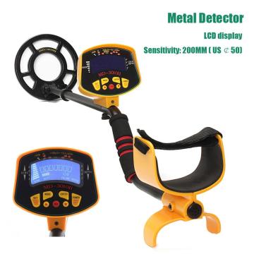 MD-3010II Metal Detector Fully Automatic Underground Silver Gold Digger Light Hunter Deep Sensitive LCD Display