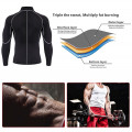 Men Slimming Zip Tee Hot Shirts with Long Sleeve Fitness Tights Weight Loss Neoprene Sauna Waist Trainer Body Shaper Sweat Shirt