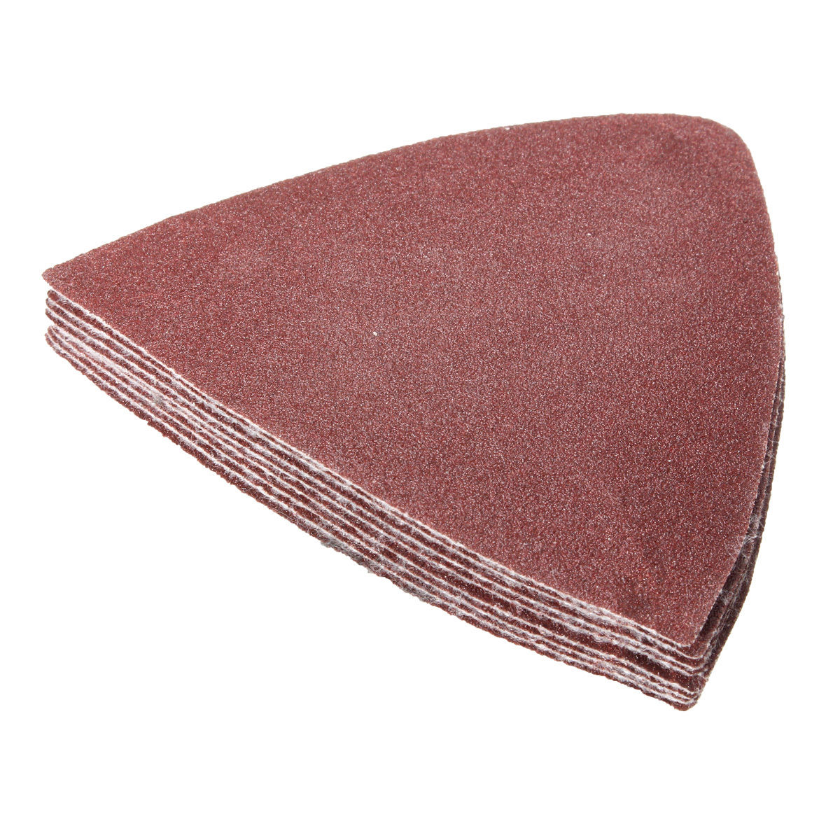 32Pcs 60/80/120/240 Red Grit Sanding Sheet Discs Triangle Grinder Sandpaper Pad 80mm Oscillating Abrasive Polishing Tool