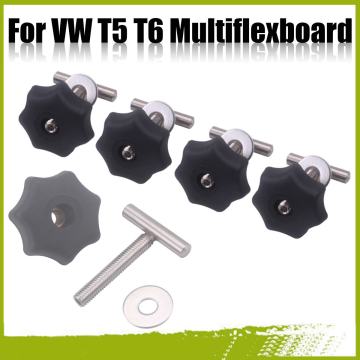 NEW Car Locking Mounting Screws Stainless Steel 50mm Locking Rail Accessories For VW T5 T6 Multiflexboard