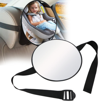 17*17cm Baby Car Mirror Car Safety View Back Seat Mirror Baby Facing Rear Ward Infant Care Square Safety Kids Monitor Interior