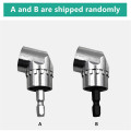 105 Angle Screwdriver Set Socket Holder Adapter Adjustable Bits Drill Bit Angle Screw Driver Tool 1/4 Hex Bit Socket Step Drill