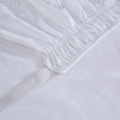 Lace Ruffles Pure Color Bed Skirt High Quality Elastic Loose Bed Apron Bed Skirt Twin Full Queen King Size Bed Decor