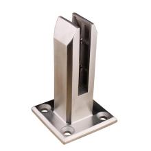 304 Stainless Steel Swimming Pool Floor Glass Glamps Balustrade Railing Post For Balcony Garden Deck Ground Handrail Accessories