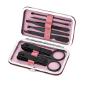 8PC Nail Clippers Sets Stainless Steel Black Pink Gray Nail Clipper Pedicure Scissor Tweezer Manicure Nail Tools Sets & Kits