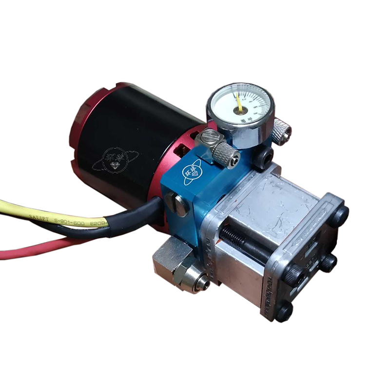 New Italian Oil Pump N5065 Motor with Meter Hydraulic Excavator Model Accessories with Pressure Regulating Relief Valve