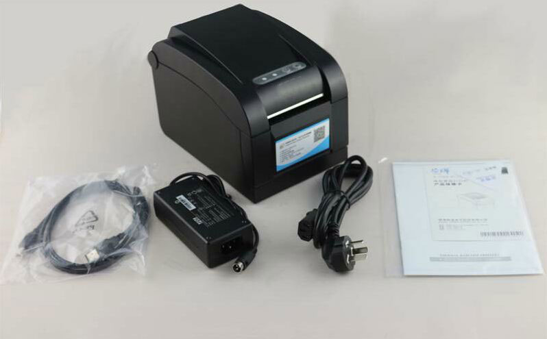 High quality Thermal Barcode label printer 20mm-80mm width Sticker paper printer Can print QR code do not need ink