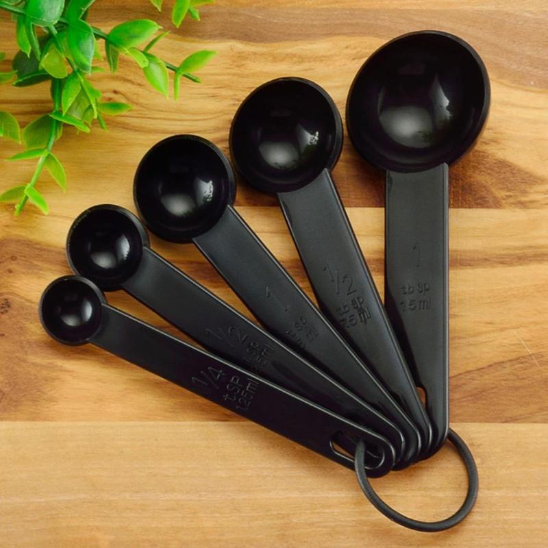 5pcs/Set Measuring Spoon Kitchen Spoon For Baking Coffee Measure Tool Kitchen Accessories