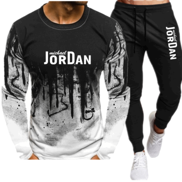 2020 Men's Sets T Shirts+pants Two Pieces Sets Casual Tracksuit Men/Women Jordan 23 suit print Tops+Pants Gyms Fitness trousers