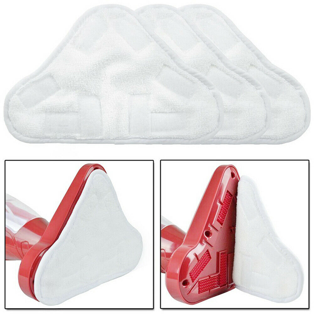 6pcs Microfiber Home Floor Steam Cleaner Mop Pad Mop Head Replacement Pad Steam Cleaning Clothes for H2O H20 X5