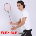 58Gram 9U Badminton Racket Professional Carbon Fiber Ultra Lightweight Graphite Racquet With String and Bag For Adult