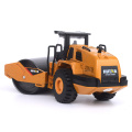 Education Kids Toy 1/50 Scale Grab Model wheel Type Loaders Alloy Diecast Road Roller Construction Truck Model