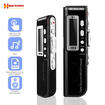 Portable 8G Voice Recorder USB Professional 96 Hours Playback Dictaphone Digital Audio Sound Voice Recorder With WAV,MP3 Player