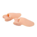 2pcs=1pair Silicone Thumb Bunion Big Toe Separator Spreader Causes Foot Pain Foot Hallux Valgus Corrector Cushion Concealer