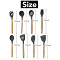 Cooking Tool Non-toxic Cooking Baking Kitchen Tools Utensils Silicone Shovel Spoon Scraper Brush Spade Whisk Turner