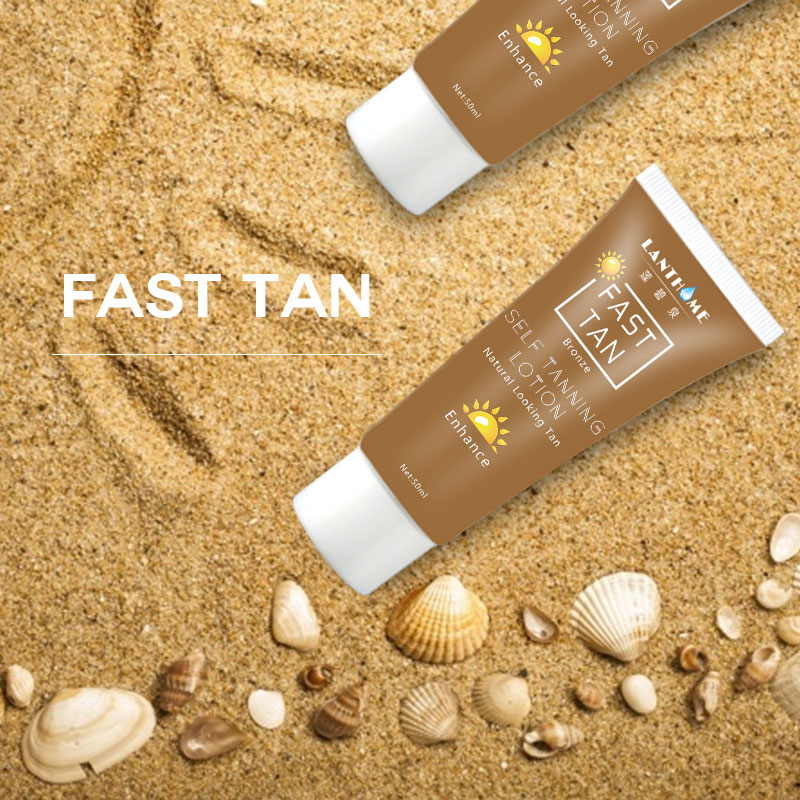 Fast Tan Mitt for Bronzer Face Body Solarium Cream for Day tanning Sun block makeup foundation tanner lotion