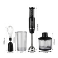 Blenders 4-in-1 Stainless Steel Immersion Hand Stick Blender Mixer Vegetable Meat Grinder 500ml Chopper Whisk 800ml Smoothie Cup