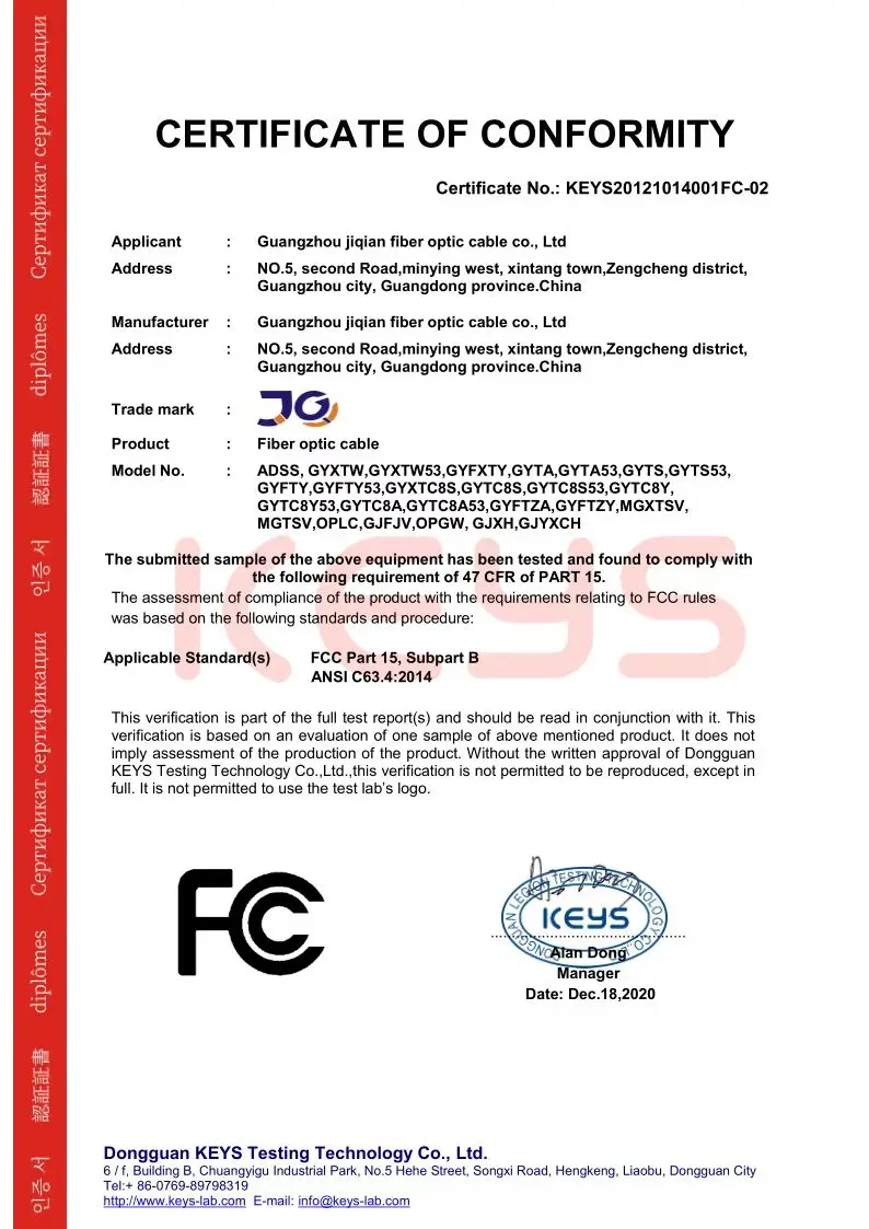 Adss Fiber Cable