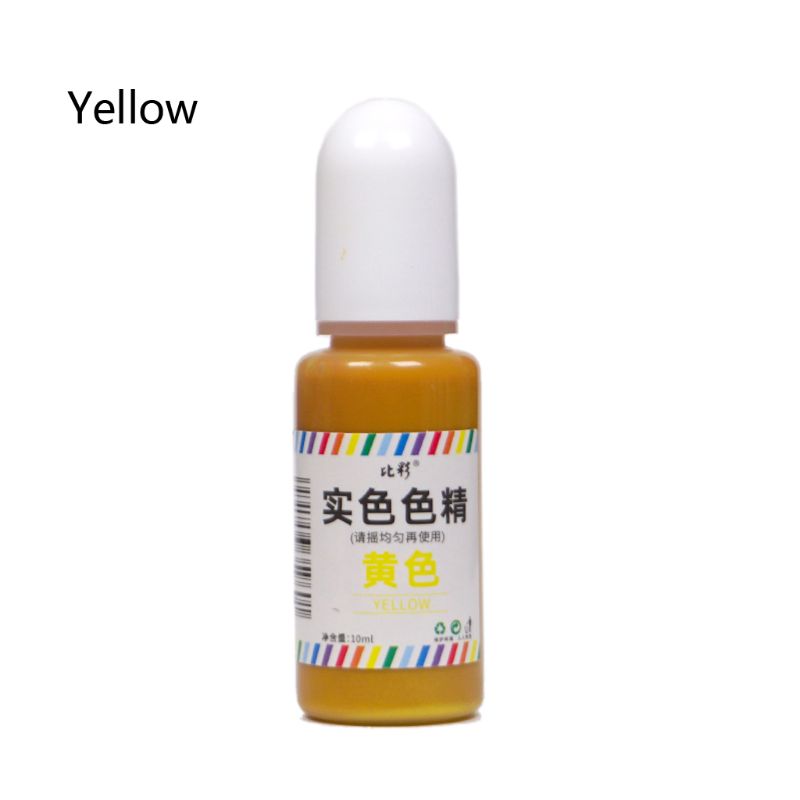 10ml UV Resin Solid Pigment Liquid Dye 12 Color DIY Resin Jewelry Making Crafts