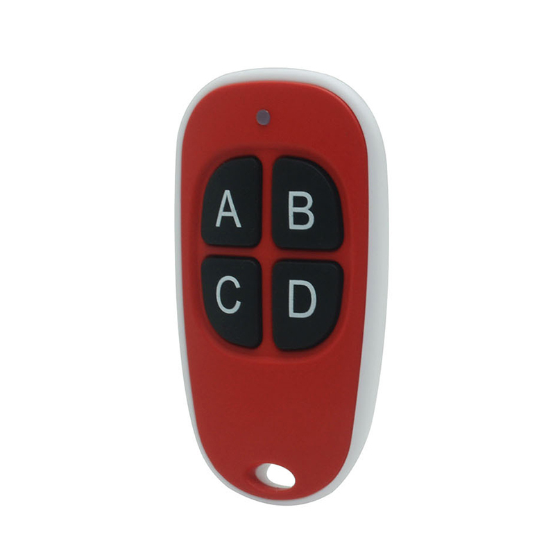 433MHz 4 Keys Garage Door Remote Control Copy Universal Remote Control Cloning Electric Gate Remote Controller Duplicator Key