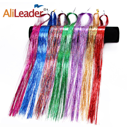 Sparkle Strands Fairy Hair Glitter Tinsel for Hair Supplier, Supply Various Sparkle Strands Fairy Hair Glitter Tinsel for Hair of High Quality