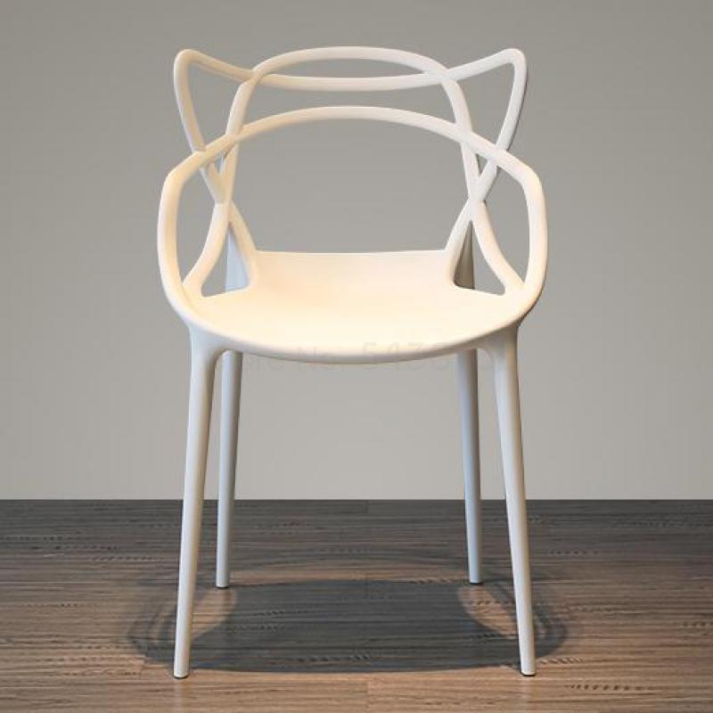 Creative design simple modern personality nordic style fashion home chair plastic chair hotel casual dining chair