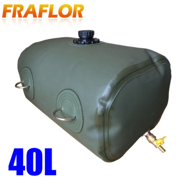 40L Liter (10Gallon) Foldable Spare Petrol Fuel Bag Jerry Can ATV UTV Off Road Car Gasoline Container Oil Storage Fuel Tank
