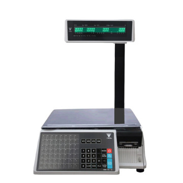DIGI SM100PCS Price Computing Electric Scale with Barcode Printer for Retailers New SM110P Digital Label Printing Scale Balance