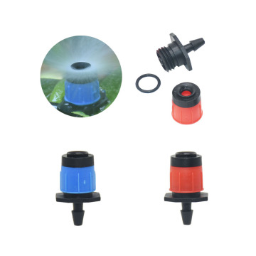 20 Pcs Adjustable 360 Degree Scattering Sprinklers With Seal Garden Irrigation Agriculture Sprayers Nozzles 4/7mm hose Interface