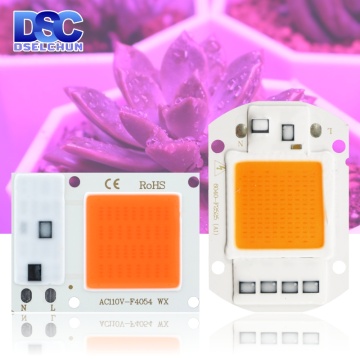 Led Grow Chip 10W 20W 30W 50W full spectrum 110V 220V cob grow light chip 380nm-840nm for Indoor Plant Seedling Grow and Flower