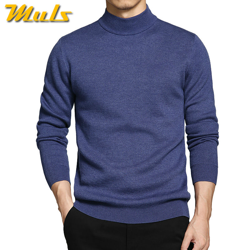 8Colors Muls high quality turtleneck sweater men thicken knit men pullover winter turtle-neck men sweater plus size M-6XL MS2999