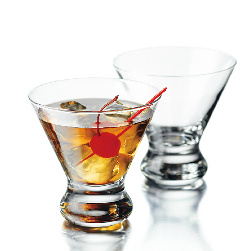 Free Shipping 4 PCS Cosmopolitan Martini Glasses Cocktail Glasses Set of 4