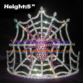 Wholesale Rhinestone Halloween Crowns with Purple Spider