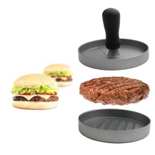 2019Hamburger Press, Aluminum Burger Press with Heavy Duty Non-Stick Patty Maker Pan, Professional Food Grade Hamburger Mold