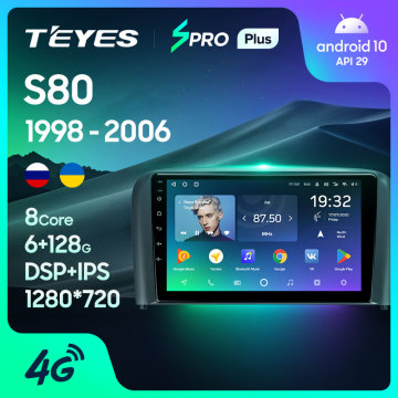 TEYES SPRO Plus For Volvo S80 1 1998 - 2006 Car Radio Multimedia Video Player Navigation GPS Android 10 No 2din 2 din dvd