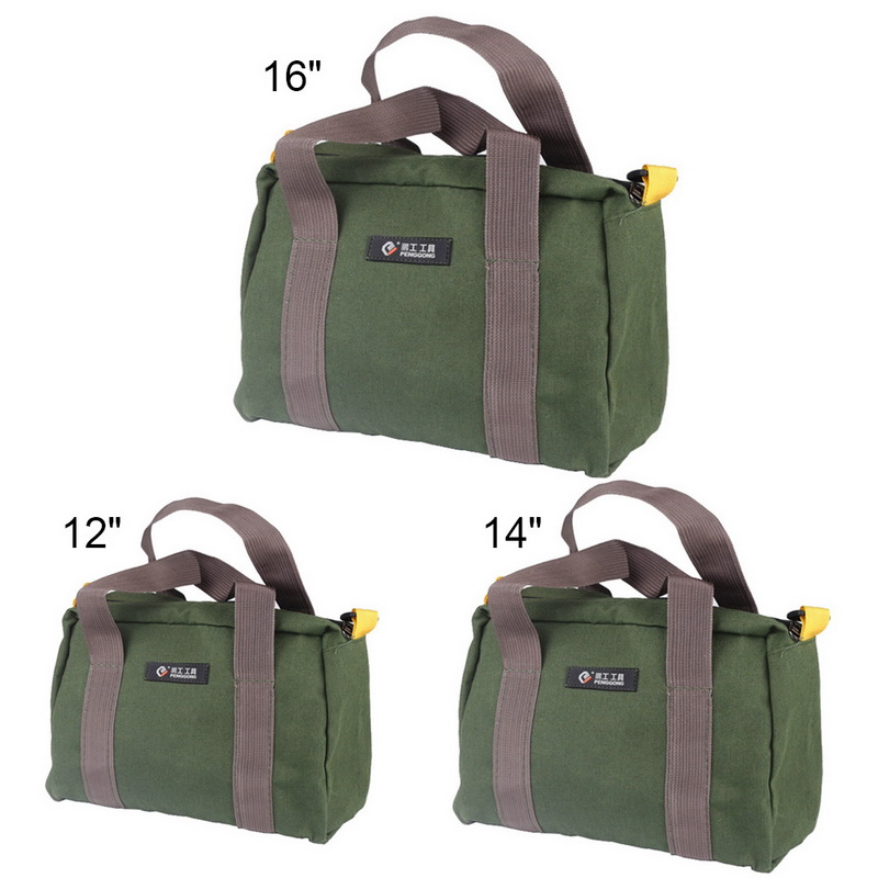 New Multifunction Waterproof Oxford Canvas Hand Tool Storage Carry Bags Portable Pliers Metal Tools kit Parts Hardware Organizer