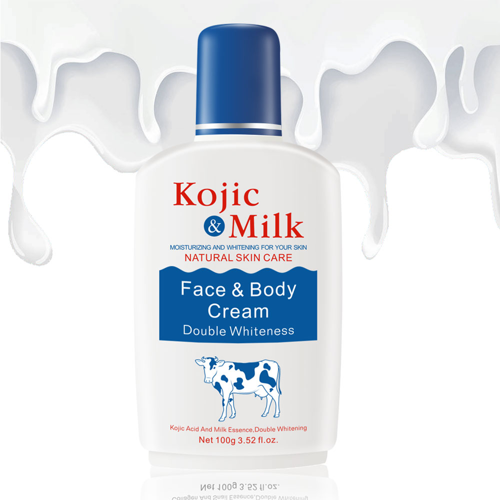 Milk bleach whitening cream skin moisturizer moisturizing deep skin body lotion Remove Dark Spots and Brighten skin Body milk