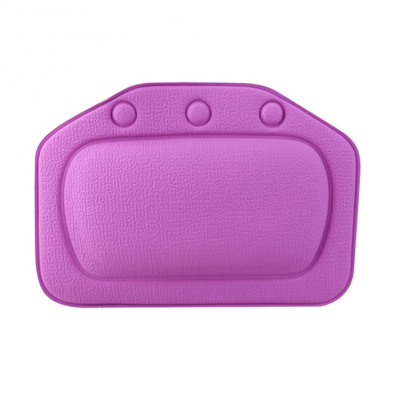 Bathroom Supplies Bathtub Pillow Bath Bathtub Headrest Suction Cup Waterproof Spa Bath Pillows Bathroom Products Home