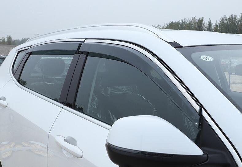 Auto rain shield window visor,door visor window deflector sun visor for haval H6 2017-2020, 4pcs. car accessories