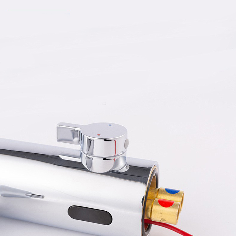 All copper hot and cold intelligent infrared faucet faucet 4