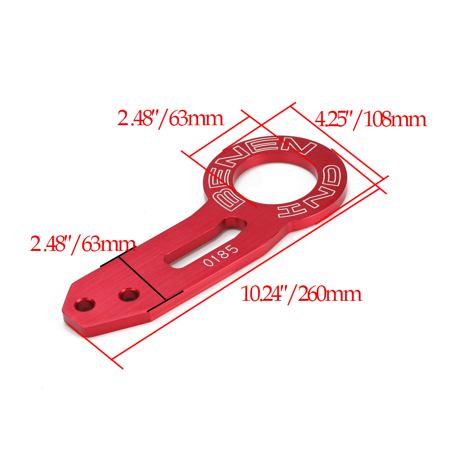 Tow strap accessories electric winch car trailer parts trailer hitch car pull coupler Cart parts Racing Hook Front Tractionrope